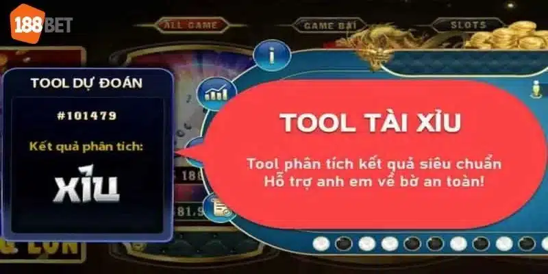 Tool Tài Xỉu điện thoại là phần mềm tuyệt vời giúp bạn mau thắng lớn.